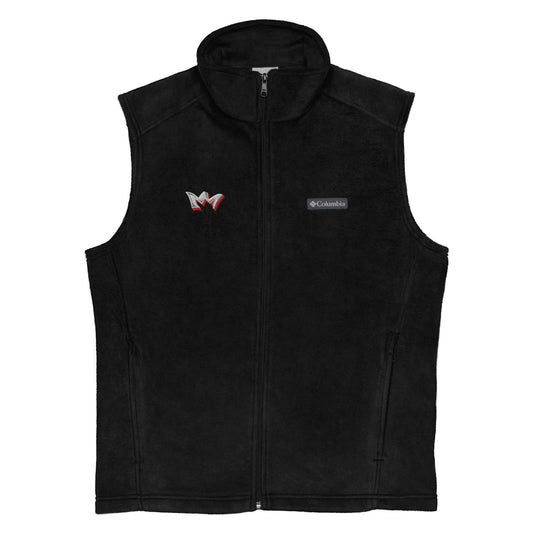 Platinum Crown Embroidered Columbia fleece vest