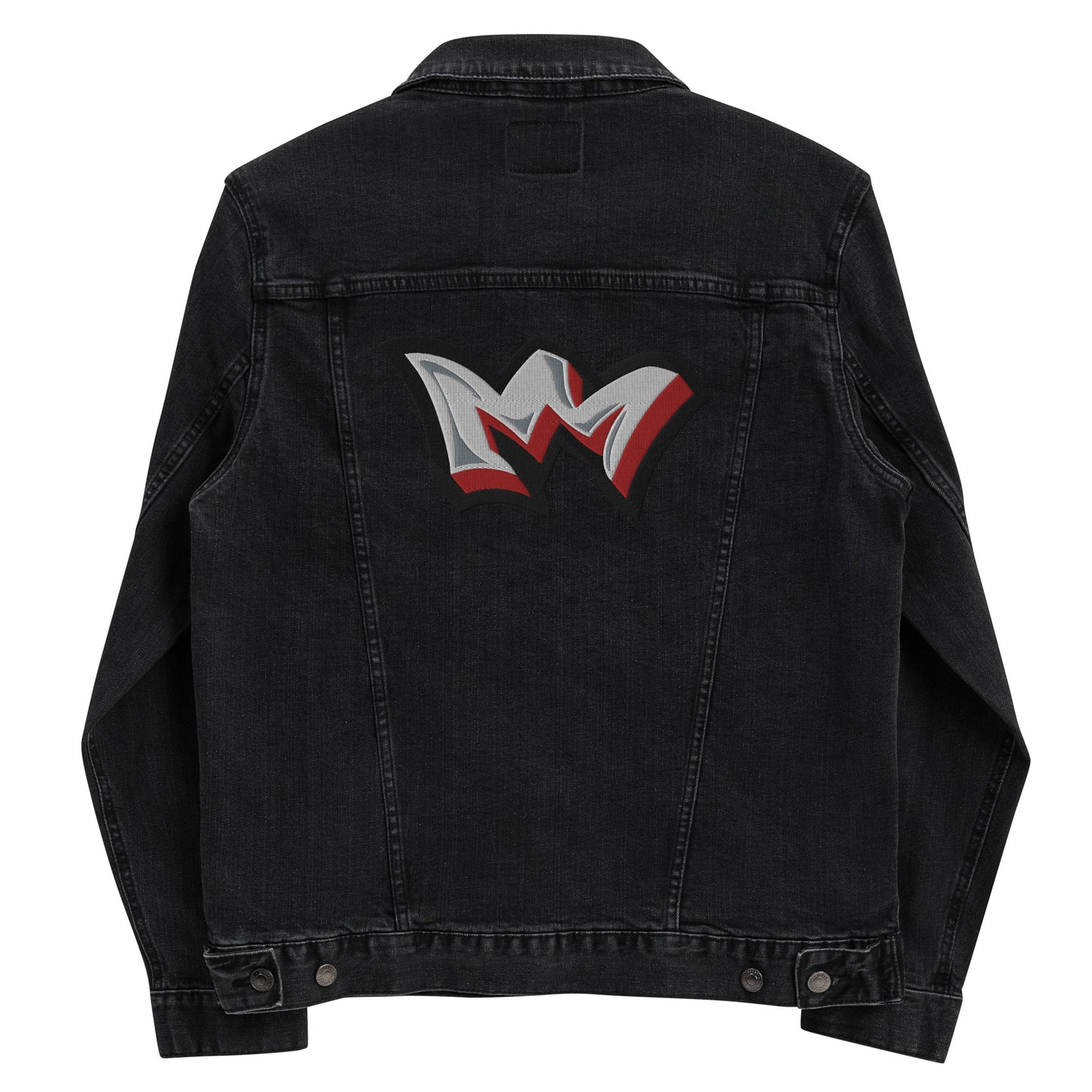 Denim King Leek Platinum Crown Embroidered Jacket