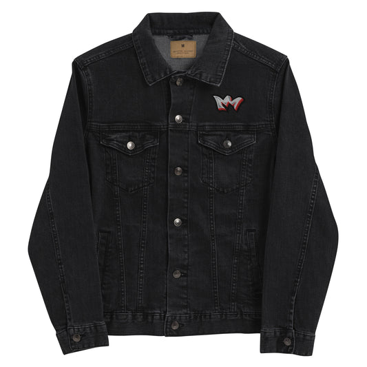 Denim King Leek Platinum Crown Embroidered Jacket