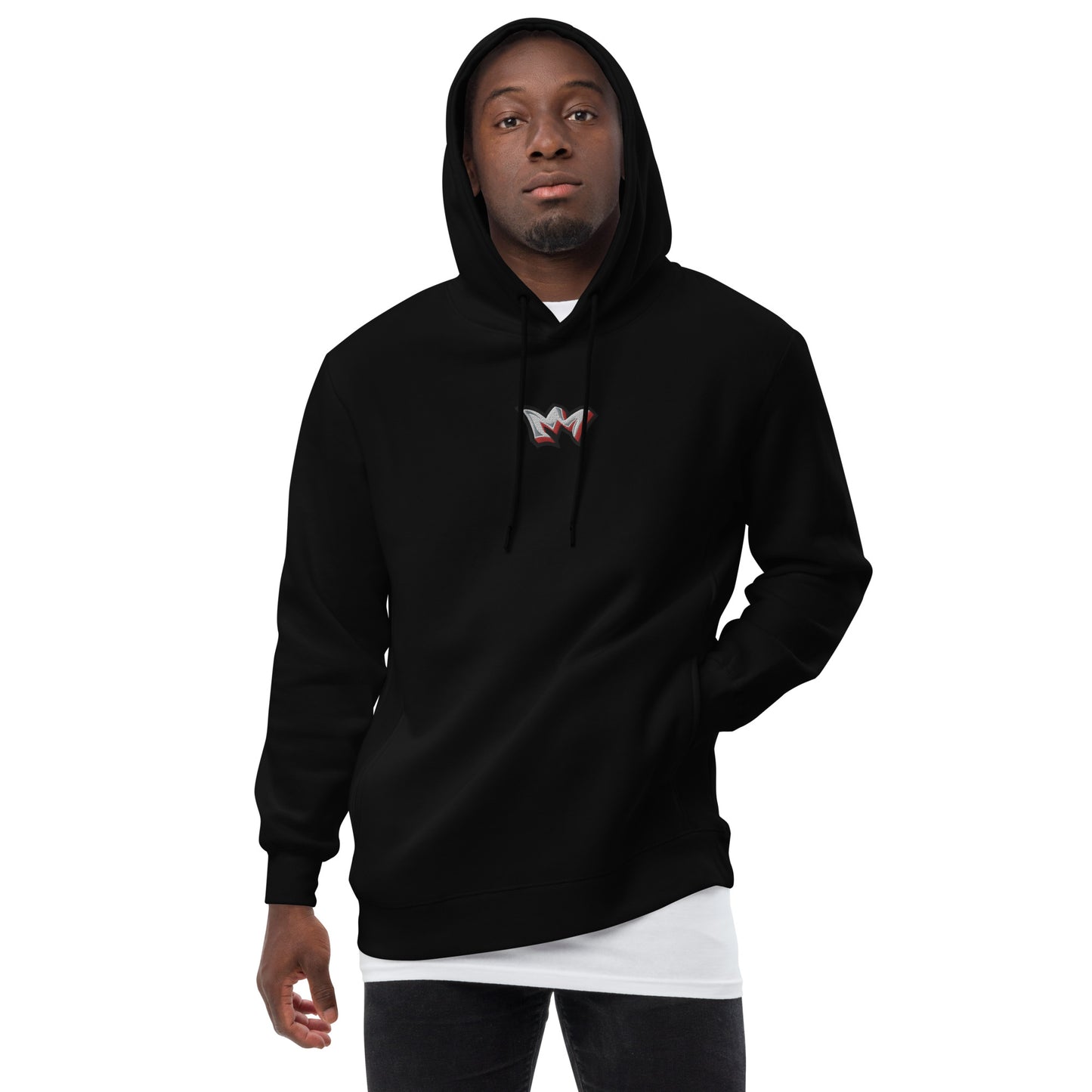 Platinum Crown Embroidered Hoodie