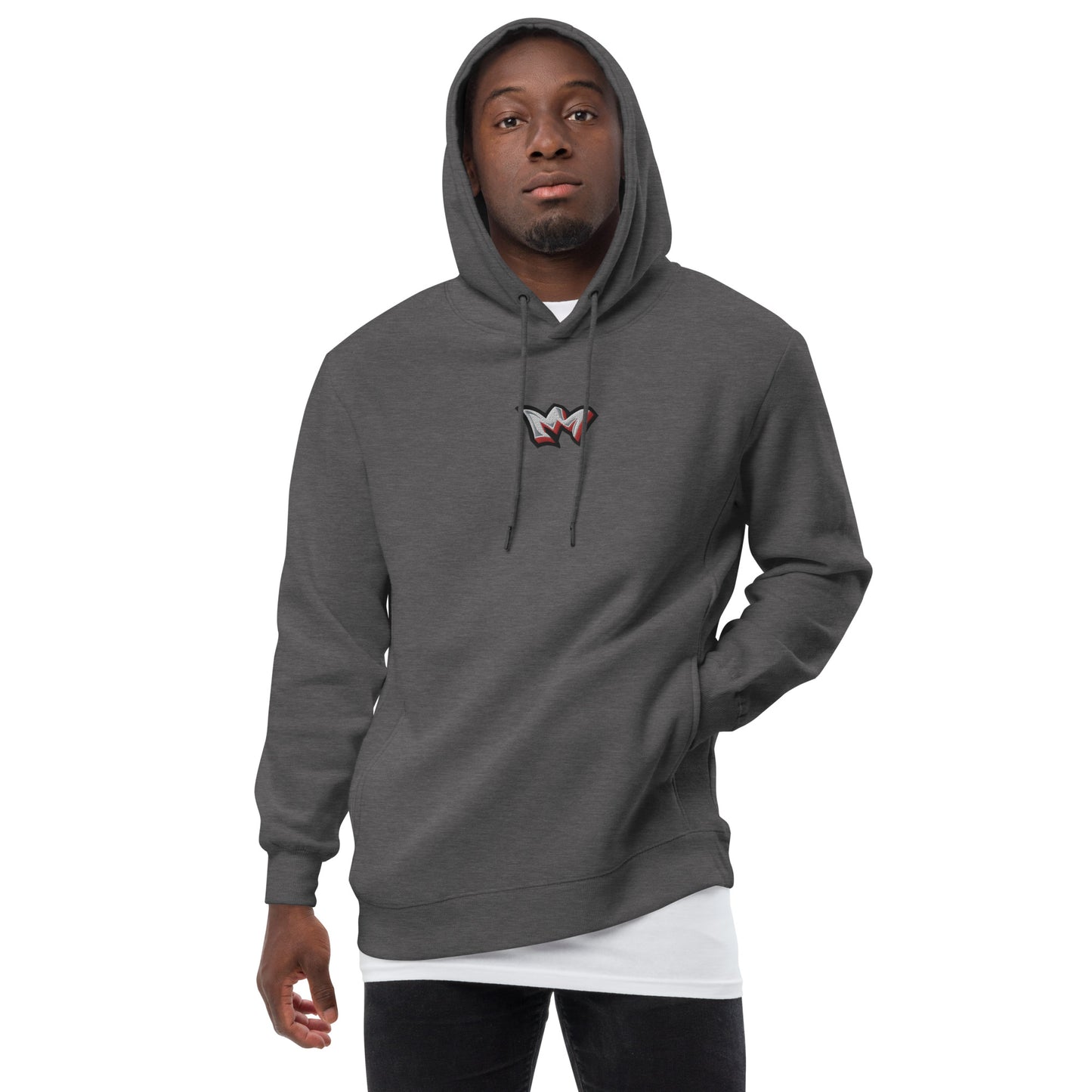 Platinum Crown Embroidered Hoodie