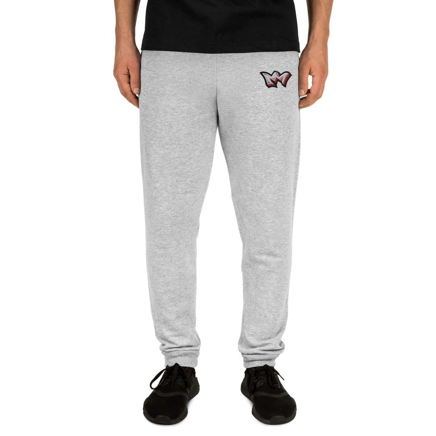 Platinum Crown Embroidered Fleece Joggers