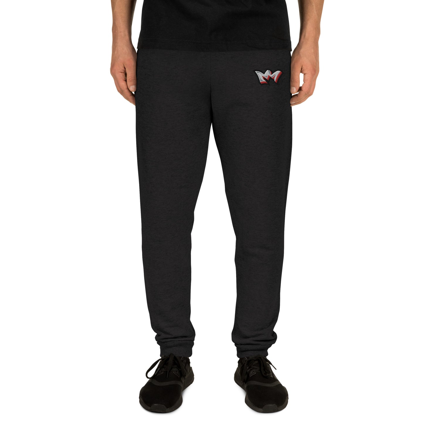 Platinum Crown Embroidered Fleece Joggers