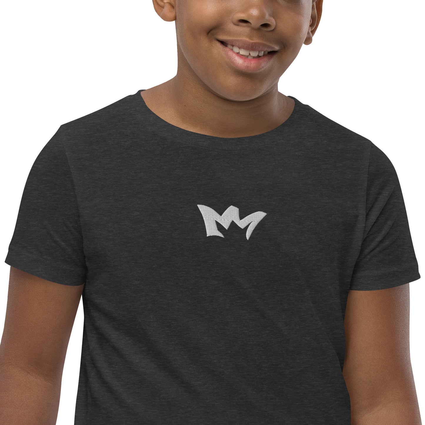 Crown Essentials Embroidered Youth T-Shirt