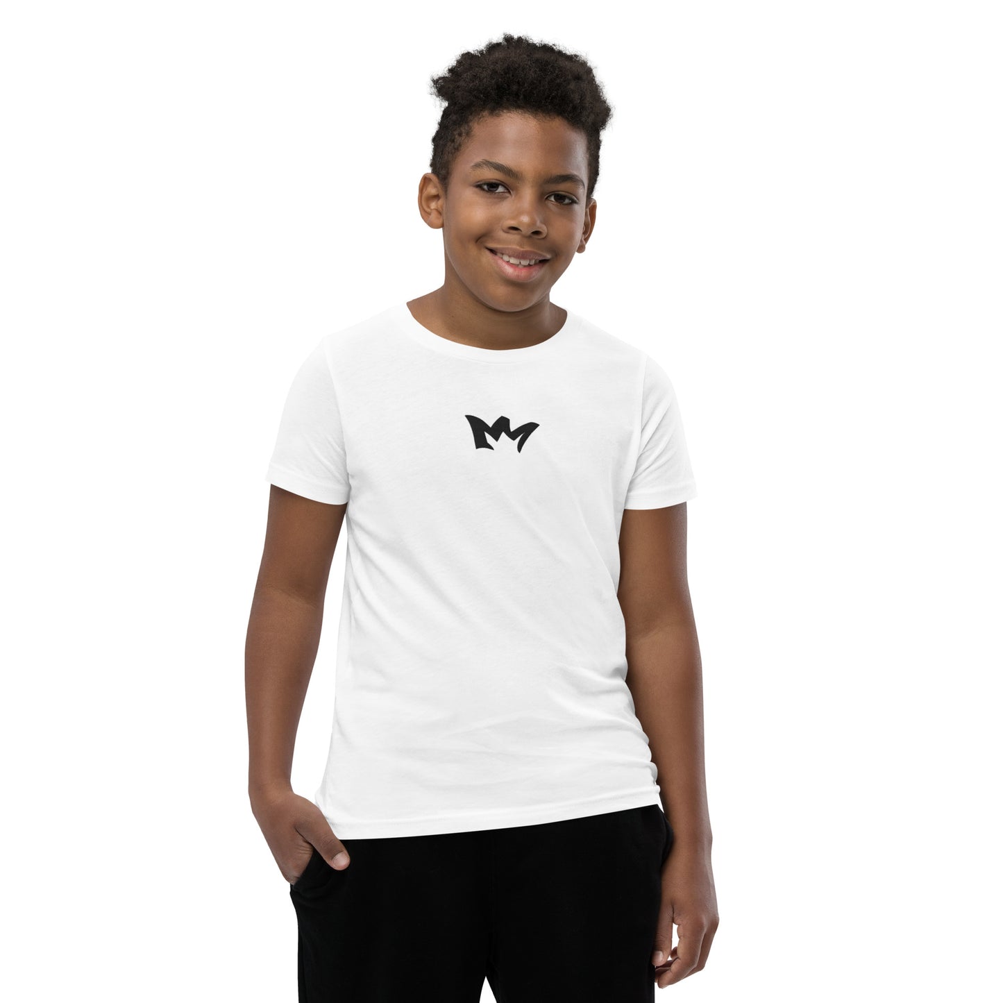 Crown Essentials Embroidered Youth T-Shirt